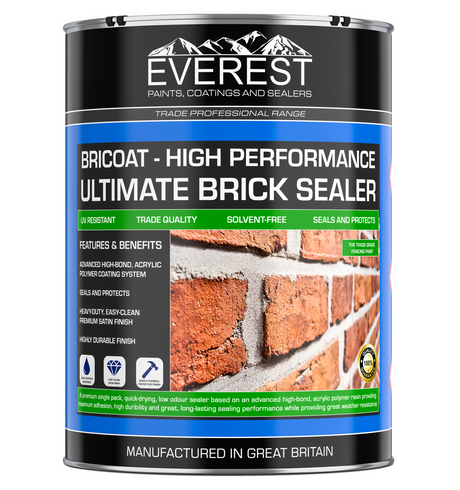 Everest Pinturas - BRICOAT - Sellador Definitivo para Ladrillos - Sellador Impregnante