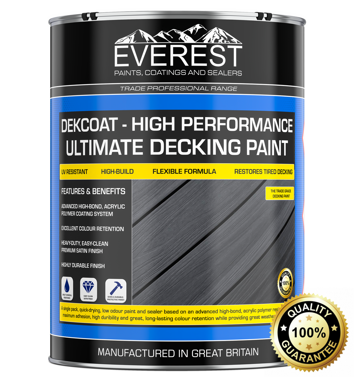 Everest Paints - DEKCOAT - Ultieme Terrasverf