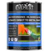 Everest Paints - Peinture ultime à appliquer directement sur métal - Brillant à base d'huile