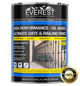 Everest Paints - Ultieme Poort- en Relingverf - Op Oliegebaseerde Coating