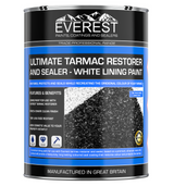 Everest Trade - Restaurateur et Scellant Ultime pour Tarmac - Peinture de Marquage - Blanc