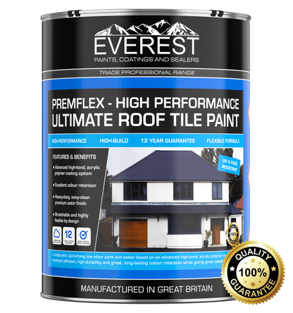 Everest - PremFlex - Flexible Roof Tile Paint - Everest Paints