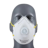 Blackrock - Pacchetto abbigliamento di sicurezza - 1 respiratore con valvola, 1 occhiali in PVC e 1 guanti in PVC